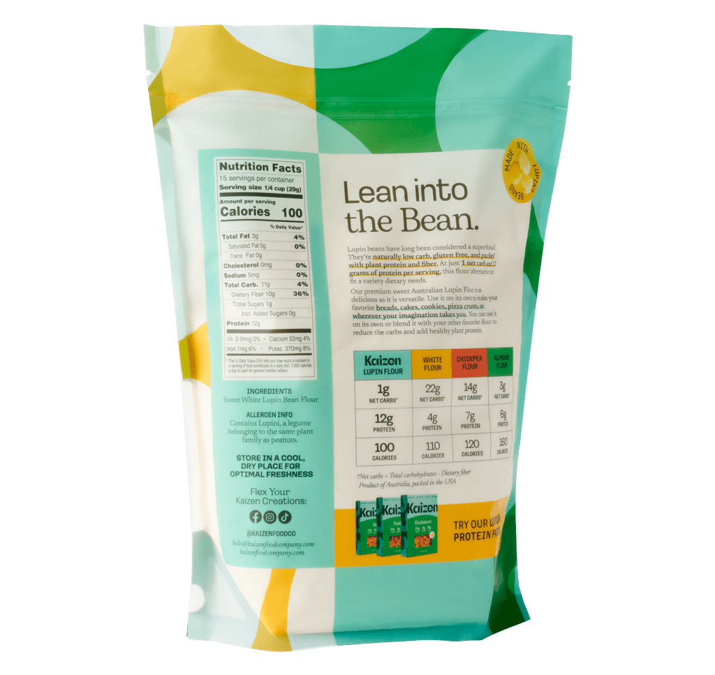Lupin Flour - 2lbs - Kaizen Food Company