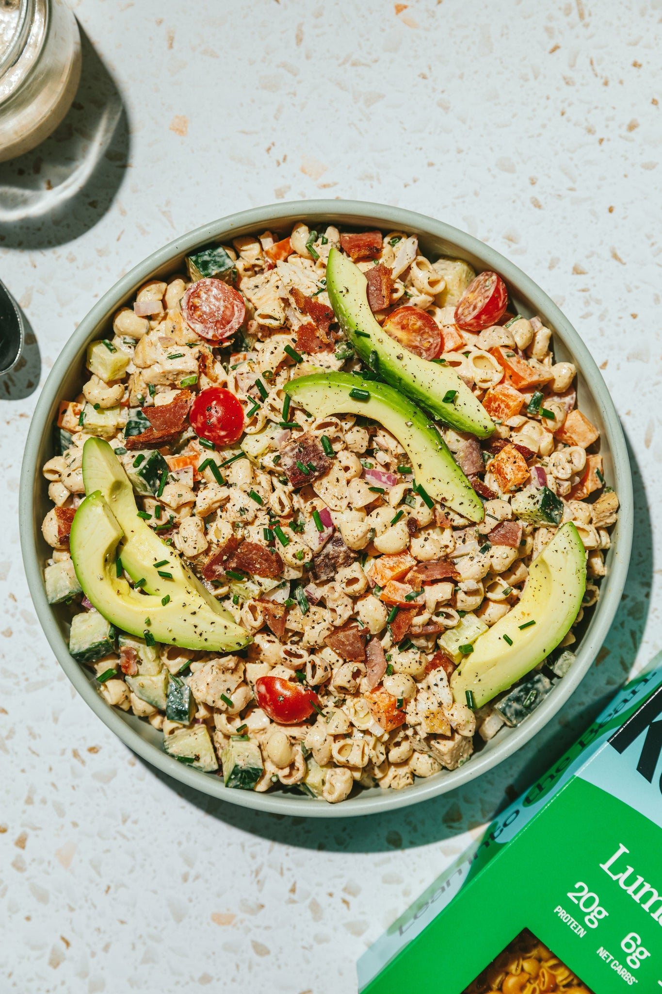 Blackened Ranch Pasta Salad
