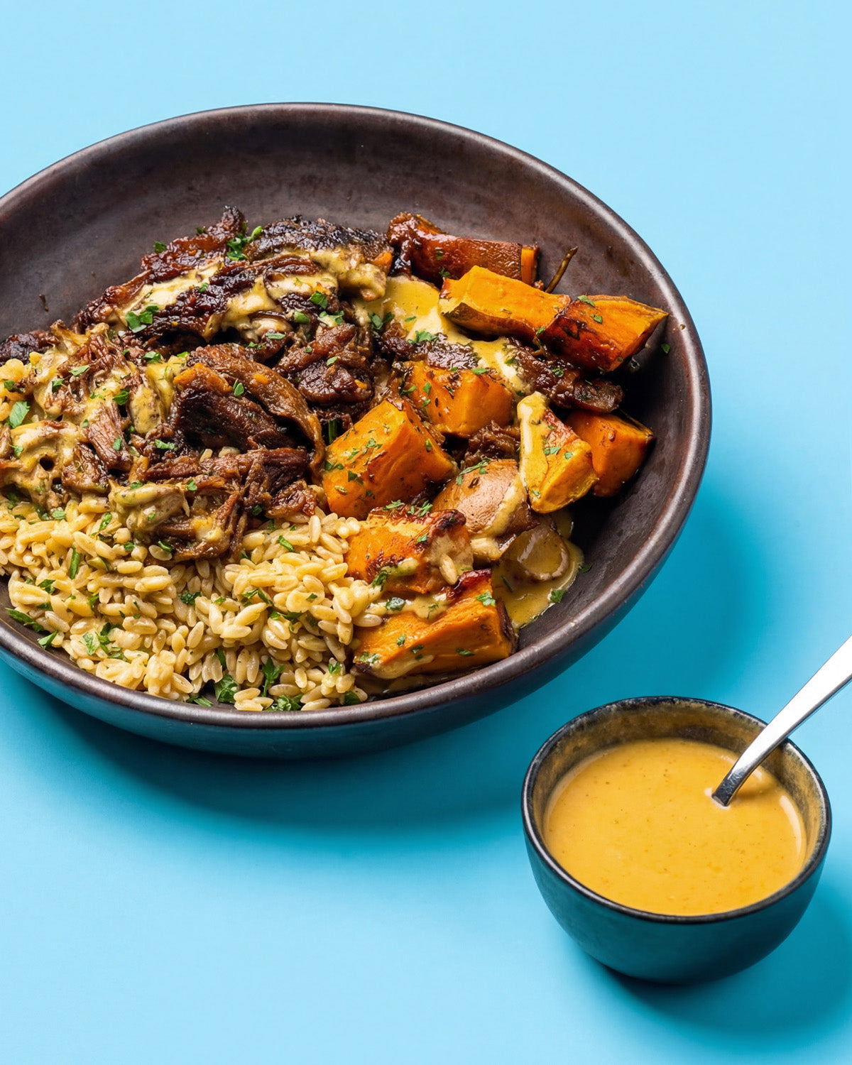 One Pan Mediterranean Chuck Roast + Kaizen Rice Dinner Plate – Kaizen ...