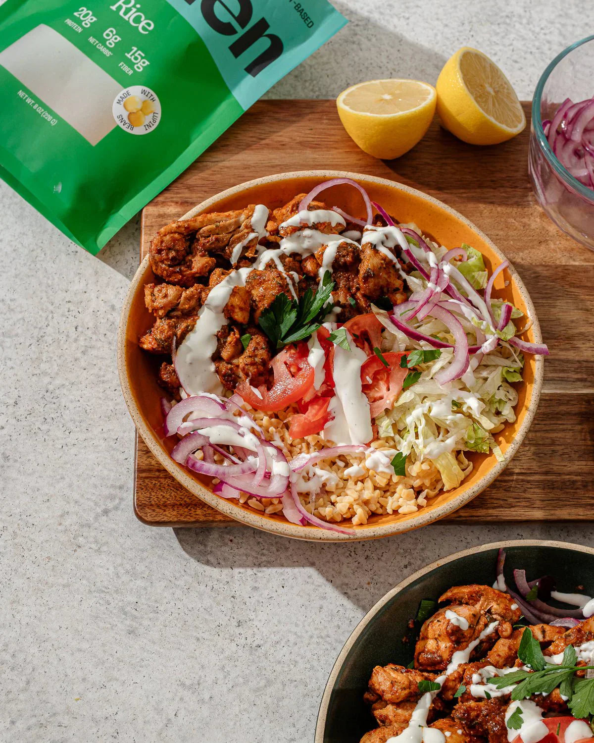 Halal Cart Chicken & Rice Bowls