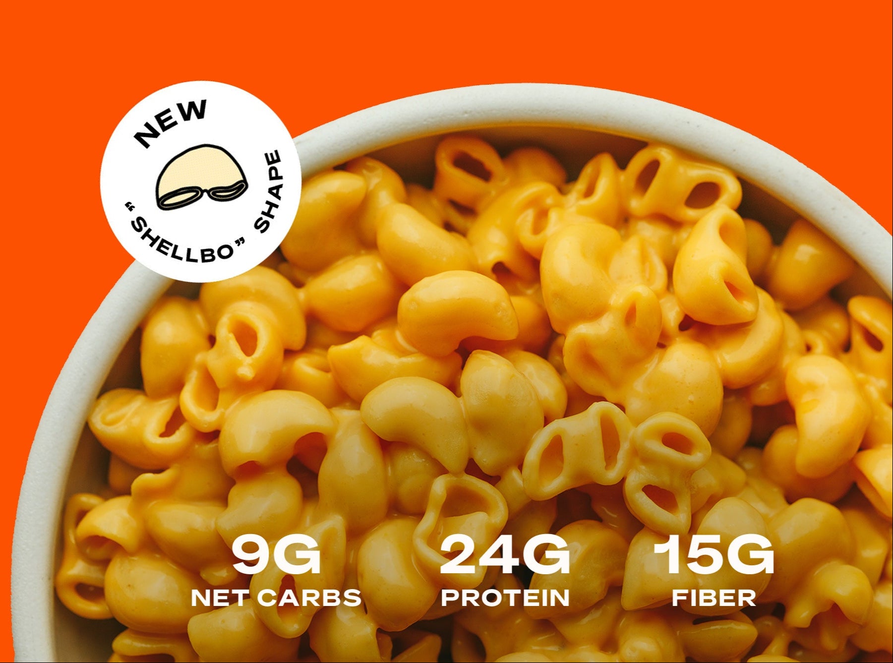 Kaizen Mac & Cheese in Shellbo Shape