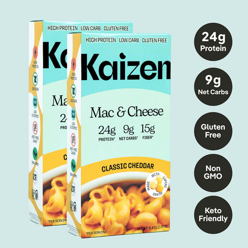Kaizen Low Carb Mac & Cheese - 2-Pack
