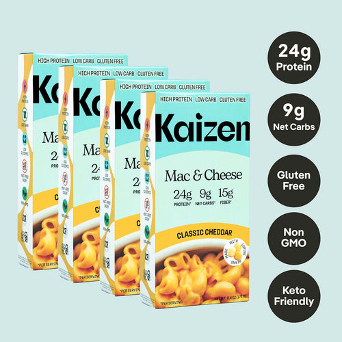 Kaizen Low Carb Mac & Cheese - 4-Pack
