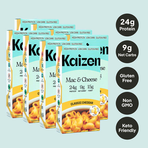 Kaizen Low Carb Mac & Cheese - 8-Pack