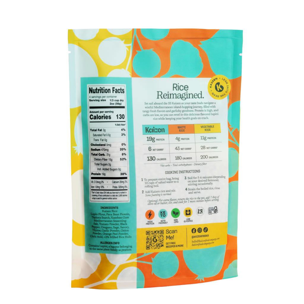 Low Carb Mediterranean Rice | Kaizen Food Company