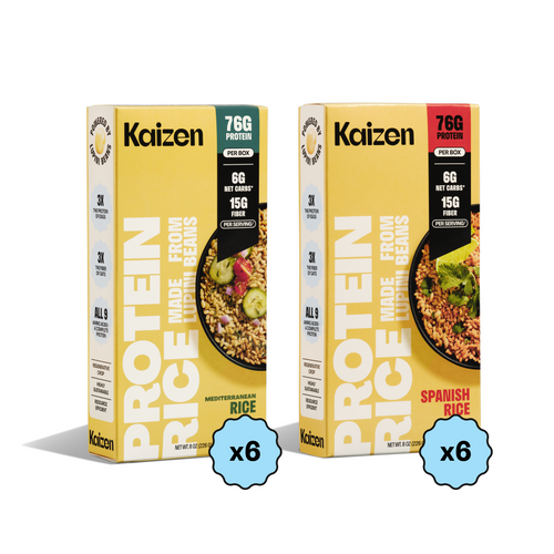 Mega Rice Bundle Mediterranean Rice (x6) and Spanish Rice (x6) - PDP_Bundle_MegaRiceBundle_Med6_Spanish6 - Kaizen Food Company