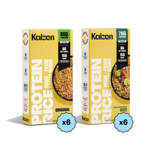 Mega Rice Bundle Original Rice (x6) and Mediterranean Rice (x6) - PDP_Bundle_MegaRiceBundle_Original6_Med6 - Kaizen Food Company