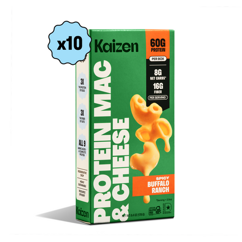 Low Carb Spicy Buffalo Ranch Mac & Cheese 10-Pack - PDP_Mac_Cheese_Buffalo_10-Pack - Kaizen Food Company