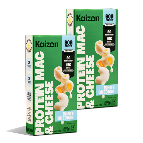 Low Carb White Cheddar Mac & Cheese 2-Pack - Kaizen Food Company