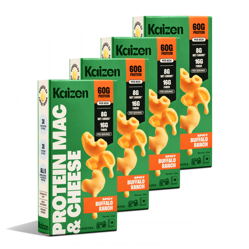 Low Carb Spicy Buffalo Ranch Mac & Cheese