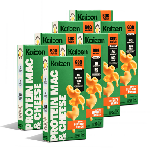 Low Carb Spicy Buffalo Ranch Mac & Cheese