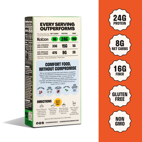 Low Carb Spicy Buffalo Ranch Mac & Cheese