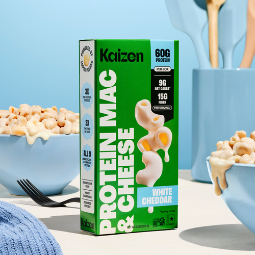 Low Carb White Cheddar Mac & Cheese - Kaizen Food Company