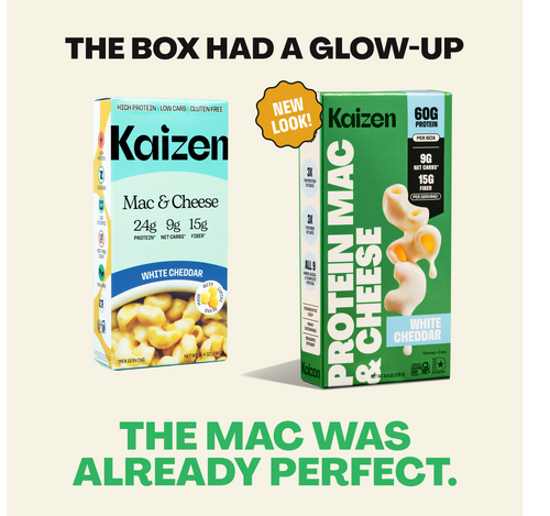 Low Carb White Cheddar Mac & Cheese - Kaizen Food Company