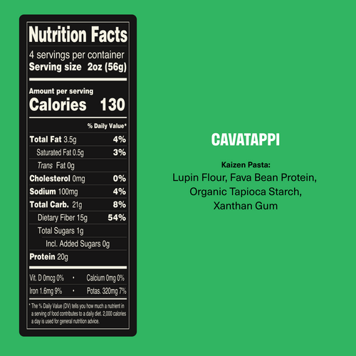 Low Carb Cavatappi