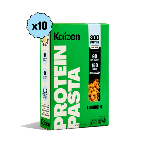 Low Carb Fusilli 10-Pack - PDP_Pasta_Lumache_10-Pack_0639510c-71a7-41e1-a0ba-ad8252ce6c9e - Kaizen Food Company