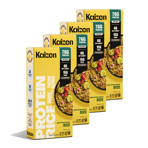 Low Carb Mediterranean Rice 4-Pack - Kaizen Food Company