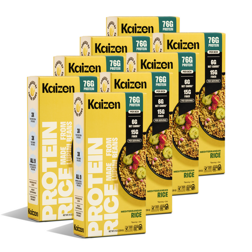 Low Carb Mediterranean Rice 8-Pack - Kaizen Food Company