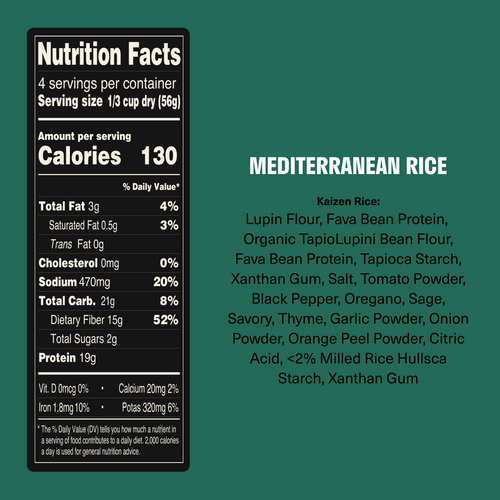 Low Carb Mediterranean Rice