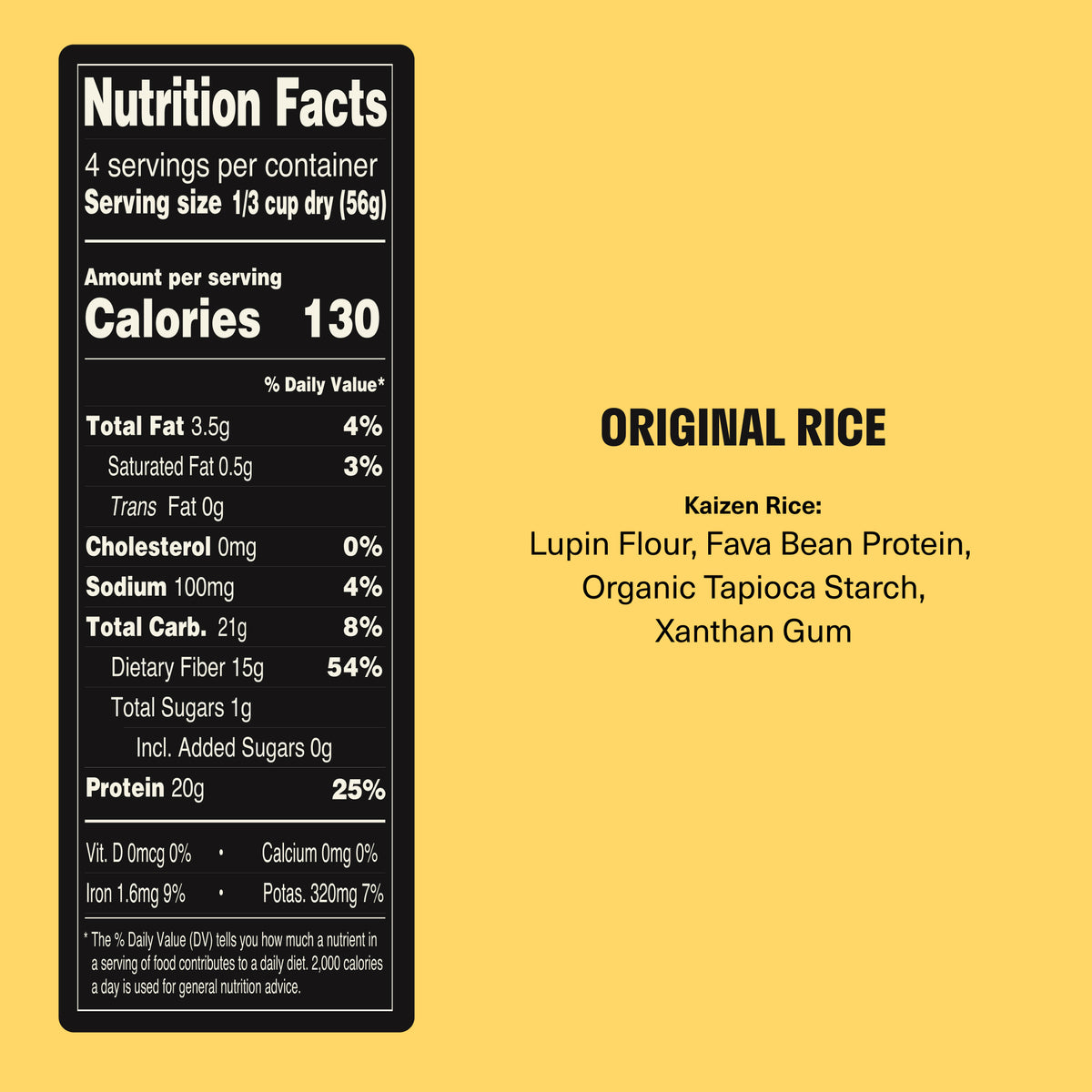 Low Carb Rice | Kaizen Food Company