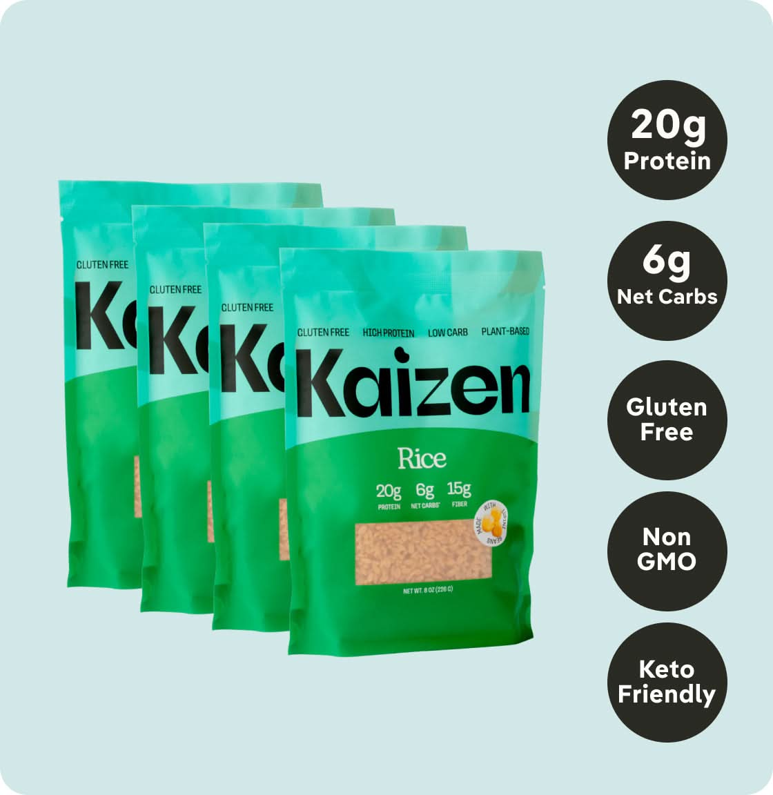 Low carb rice kaizen food company