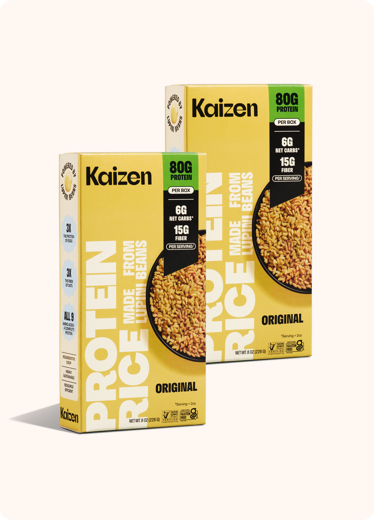 High Protien Rice Gluten-Free, High-Protein, Low-Carb Rice | Kaizen Food Company