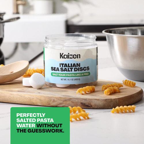 Italian Sea Salt Discs - Kaizen Food Company