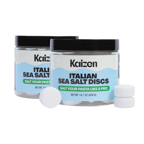 Italian Sea Salt Discs 2-Pack - Kaizen Food Company