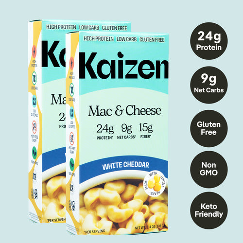 Kaizen Low Carb White Cheddar Mac & Cheese - 2-Pack